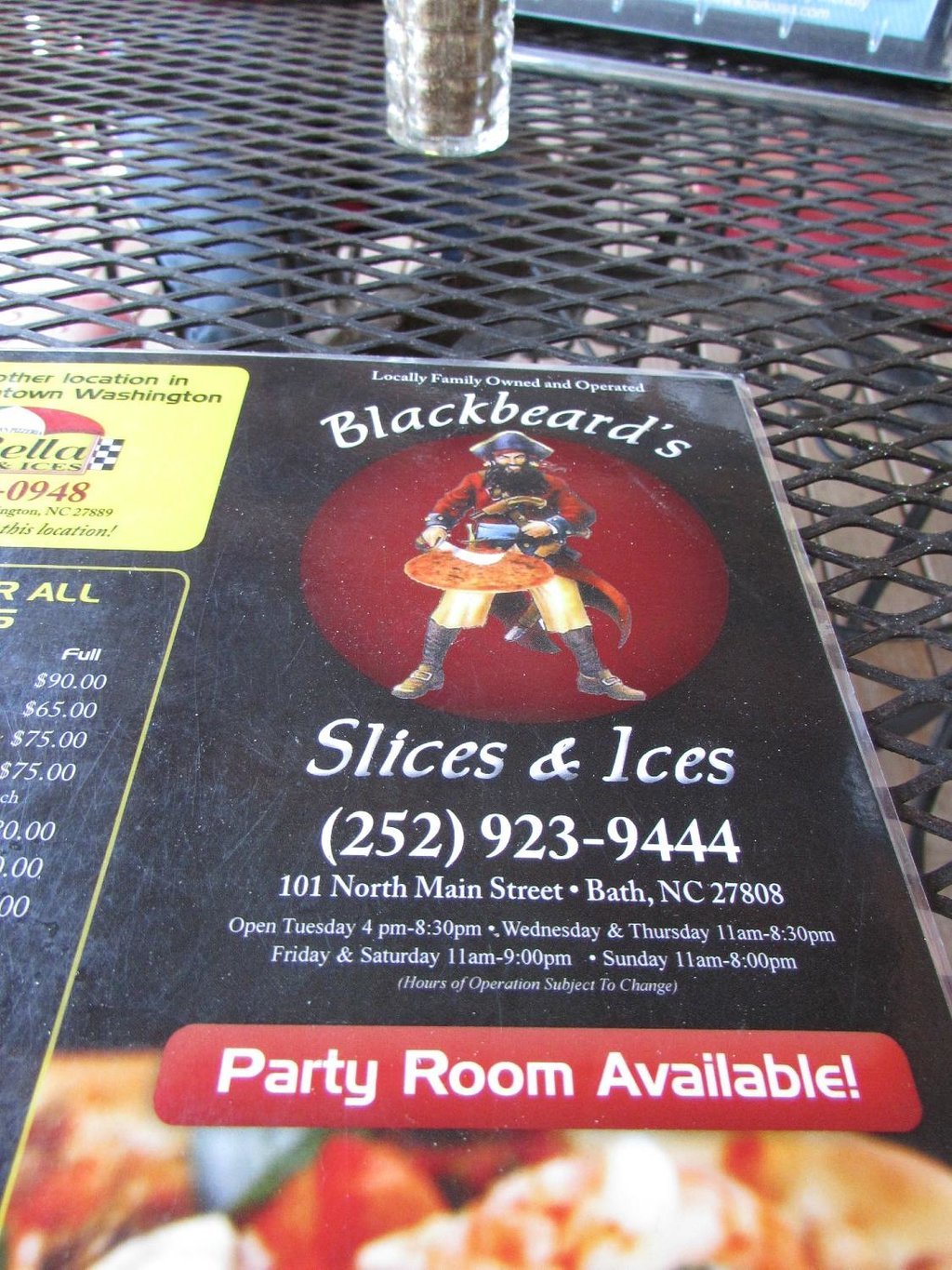 Blackbeards Slices and Ices